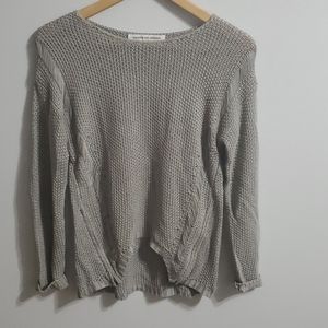 Knit Grey Sweater